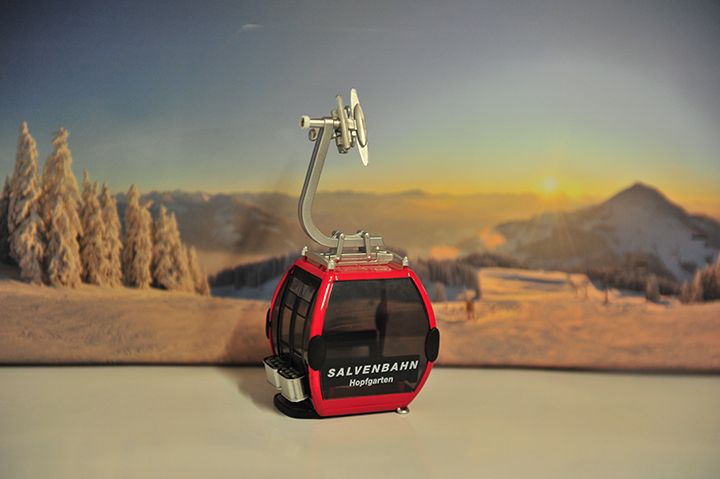 Modell Gondel rot Hopfgarten Salvenbahn SkiWelt